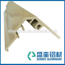 Aluminum manufacturer with alloy 6063-T5 for aluminium powder coating profile